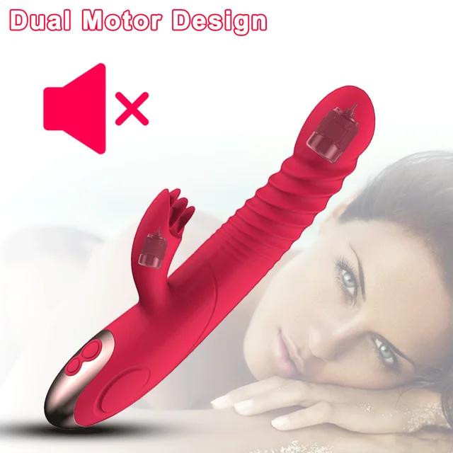 LIBO Telescopic Tongue Licking Dildo Vibrators  Oral Sex Toys For Women Vaginal Massager G-Spot Clitoris Stimulator Sex Shop 4