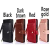 Luxury PU Leather Zipper Flip Phone Case For Samsung Galaxy A11 A31 A41 A21S A71 A51 5G A70E M11 M31 J2 Core Wallet Stand Cover ► Photo 2/6