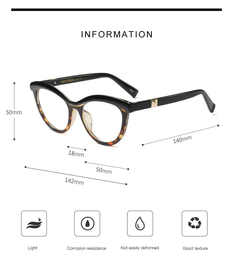 Винтажные очки кошачий глаз оправа для женщин роскошный брендовый дизайн, квадратные оптические очки модные компьютерные очки lentes mujer
