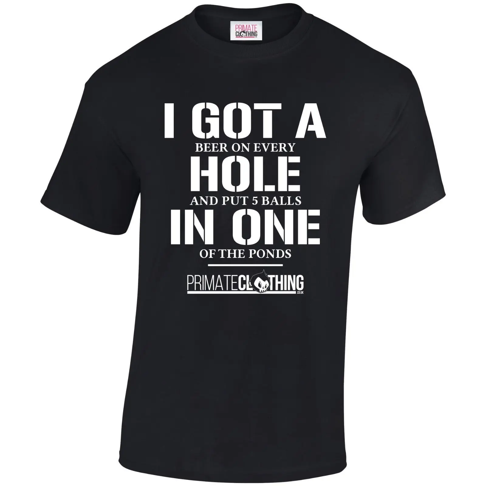 Hole in One Men's   - Gift Golf Novelty Dad Fathers Day Joke Funny Grandad Cool Casual pride t shirt men Unisex New tshirt