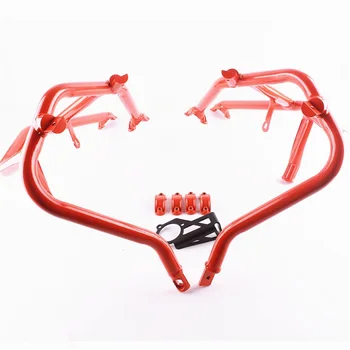 

Steel Lower Crash Bars Guard Protection For KTM 1190 1050 2013 2014 2015 2016 2017 Orange