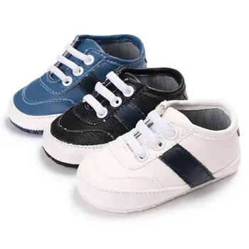 

Fashion Soft Bottom Newborn Babies Shoes PU Leather Prewalkers Boots Baby First Walkers Baby Moccasin 2018