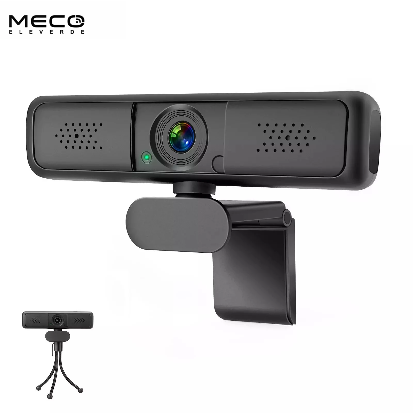 MECO 2K QHD Webcam HD Web Camera With Microphone 110°Wide Angle USB Cam Auto Light 4 Million 2560*1440P For YouTube Laptop | Компьютеры и
