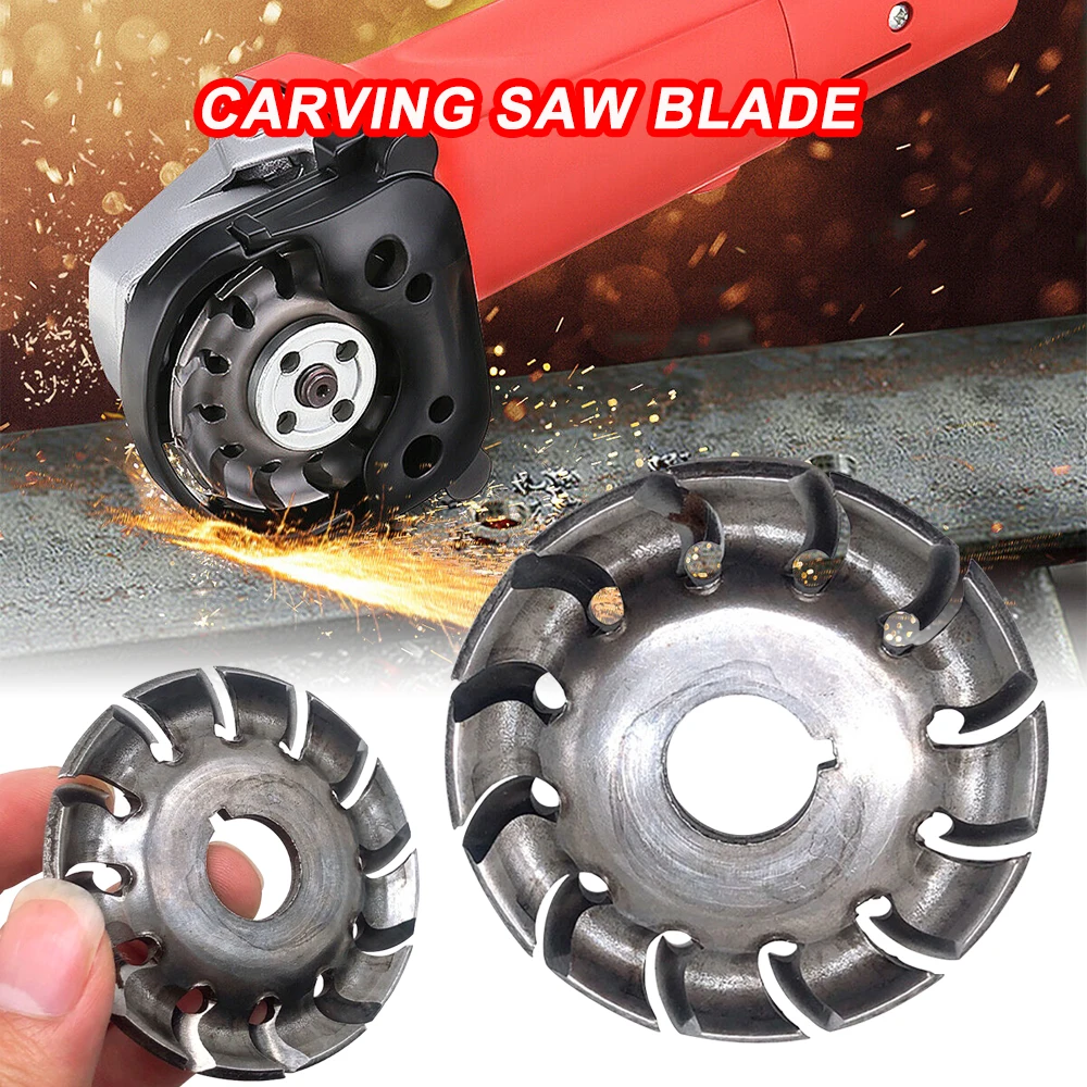 Electric Angle Grinder Shaping Blade  Carving Disc Cutting Woodworking Tool 3