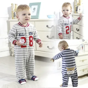 

Autumn winter baby clothes fleece jumpsuit baby clothes baby romper Unisex O-Neck baby girl clothes new born baby clothes