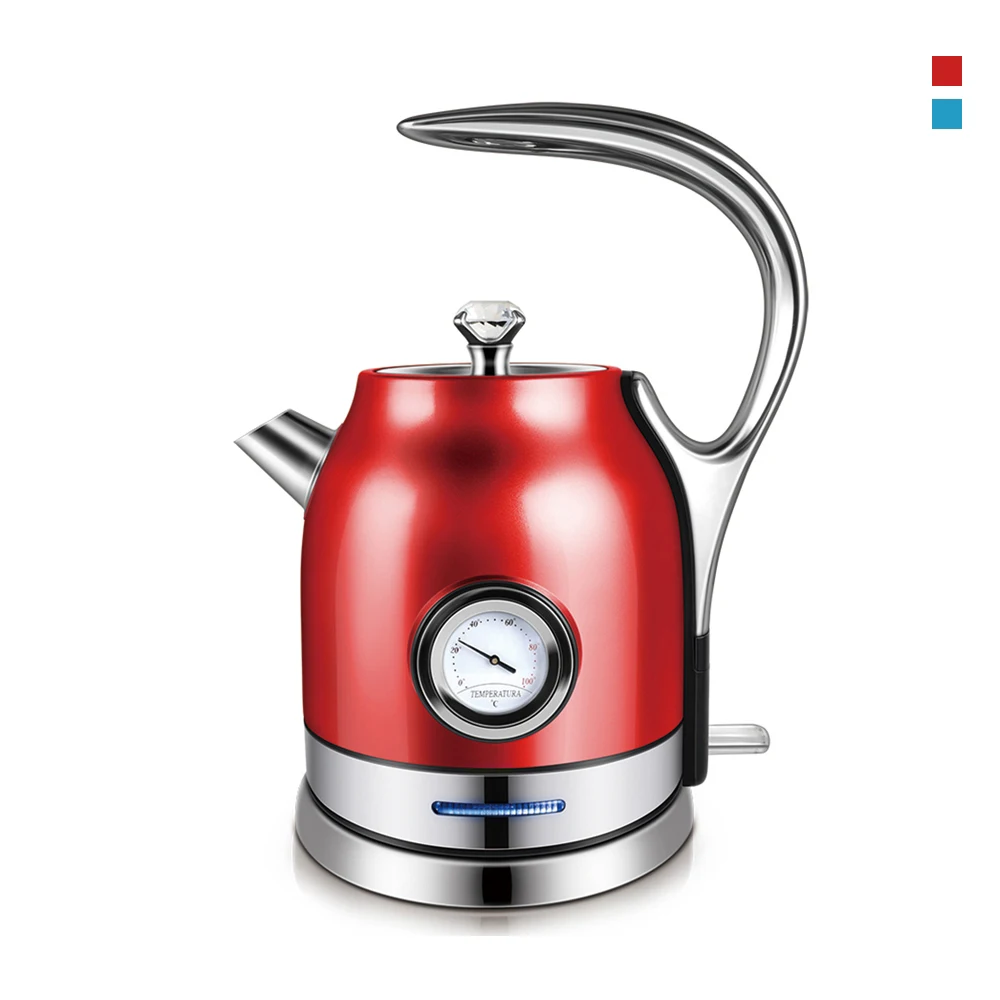 

1.8L Colorful 304 Stainless Electric Kettle With Temperature Control Meter Kitchen Quick Heating Electric Boiler Tea Pot Sonifer