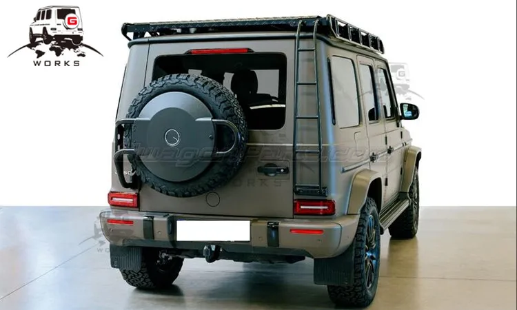 4x4 запасная шина подходит для G-class 2012-2019year G63 стиль карбоновое волокно запасное колесо Перевозчик
