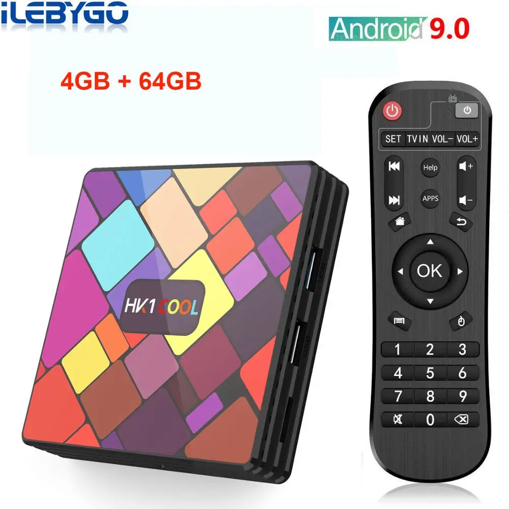 4GB 64GB HK1 прикольный Android 9,0 ТВ приставка 4 Гб 64 Гб RK3318 пятиядерный смарт-приставка 2,4G/5G двойной Wifi 4K HD медиаплеер 4 ГБ 32 ГБ - Цвет: 4GB 64GB