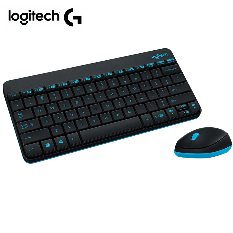 Logitech MK245 Nano Беспроводная клавиатура и мышь комбо для ноутбука настольного
