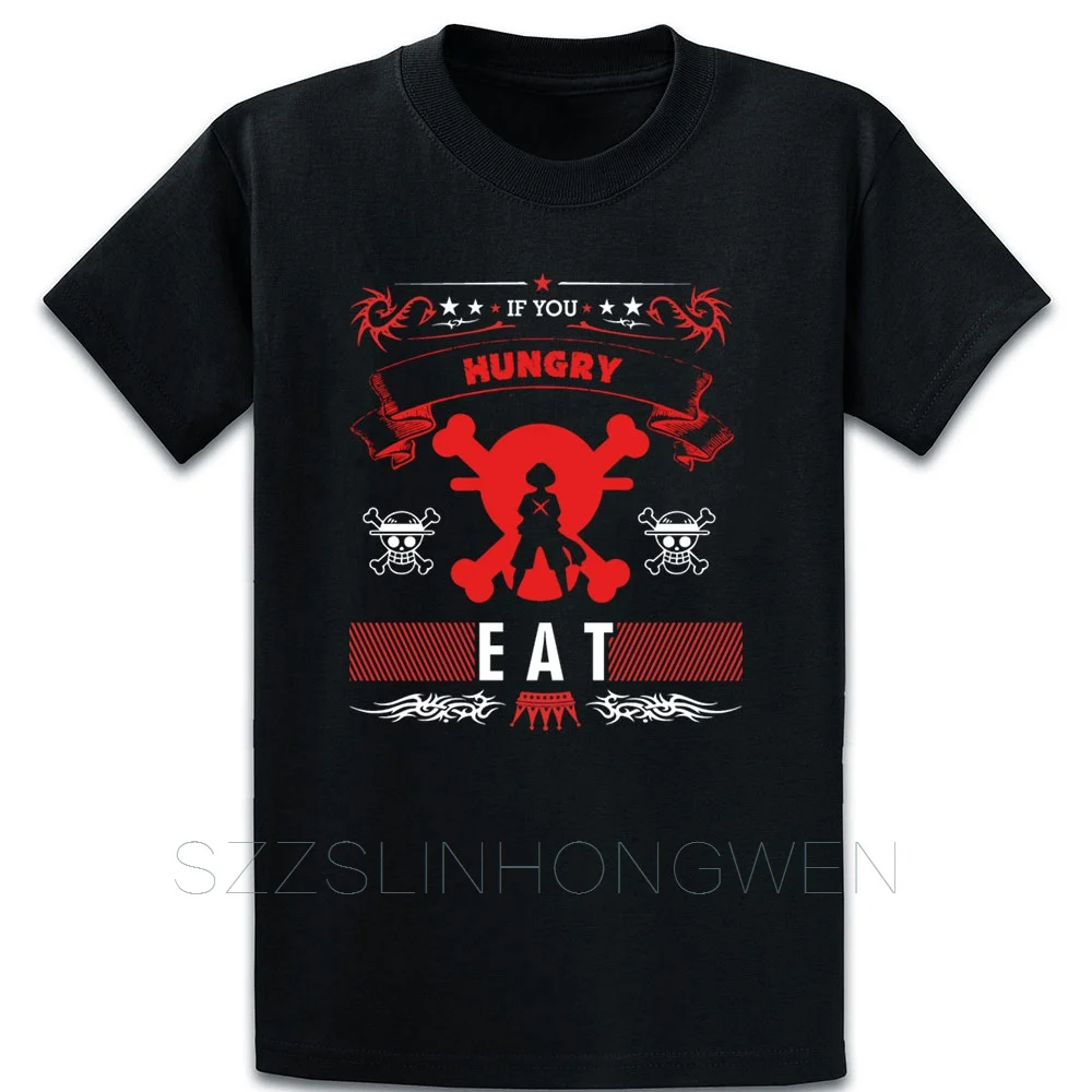 Футболка с надписью Luffy Hungry Quote Хлопковая весенняя одежда Европейский размер S 5XL