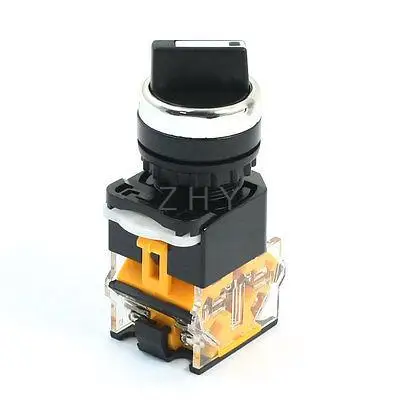 

380V 10A NO NC DPST 2 Position Latching Power Control Rotary Selector Switch