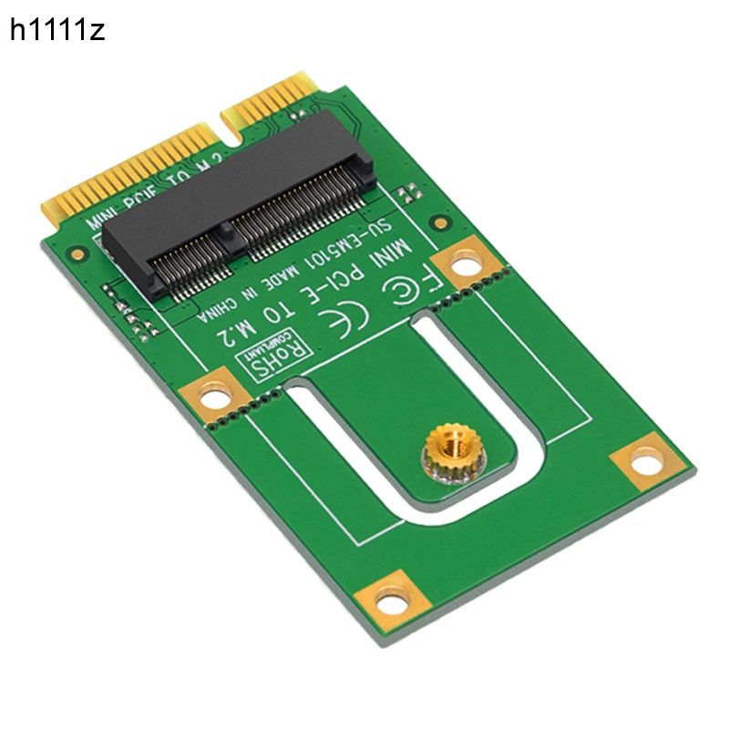 Адаптер Mini PCI-E в M.2 Расширительная карта NGFF Key E интерфейс для беспроводной модуль