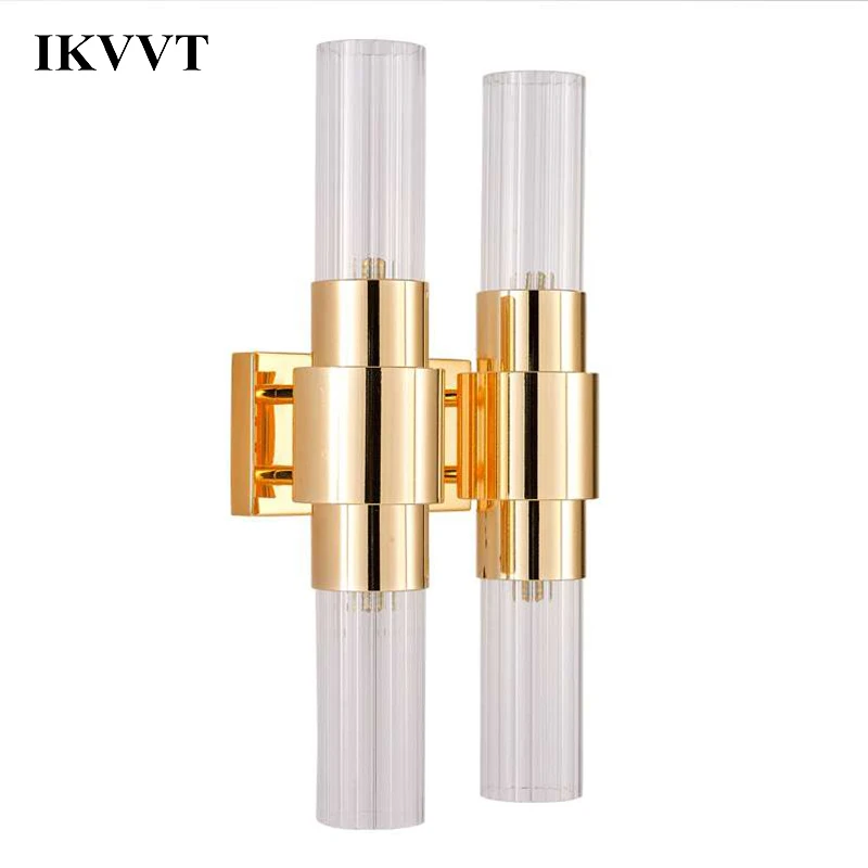 IKVVT Modern Minimalist LED Wall Lamp Living Room Walkway Restaurant Porch Study Hotel Interior Corridor Lighting Wall Lamp