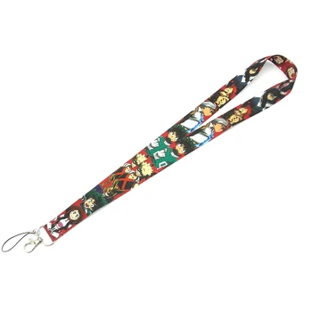

Anime My Hero Academia Keychain Lanyard ID Badge Holder Cosplay Accessories All Might Bakugou Katsuki Todoroki Shoto