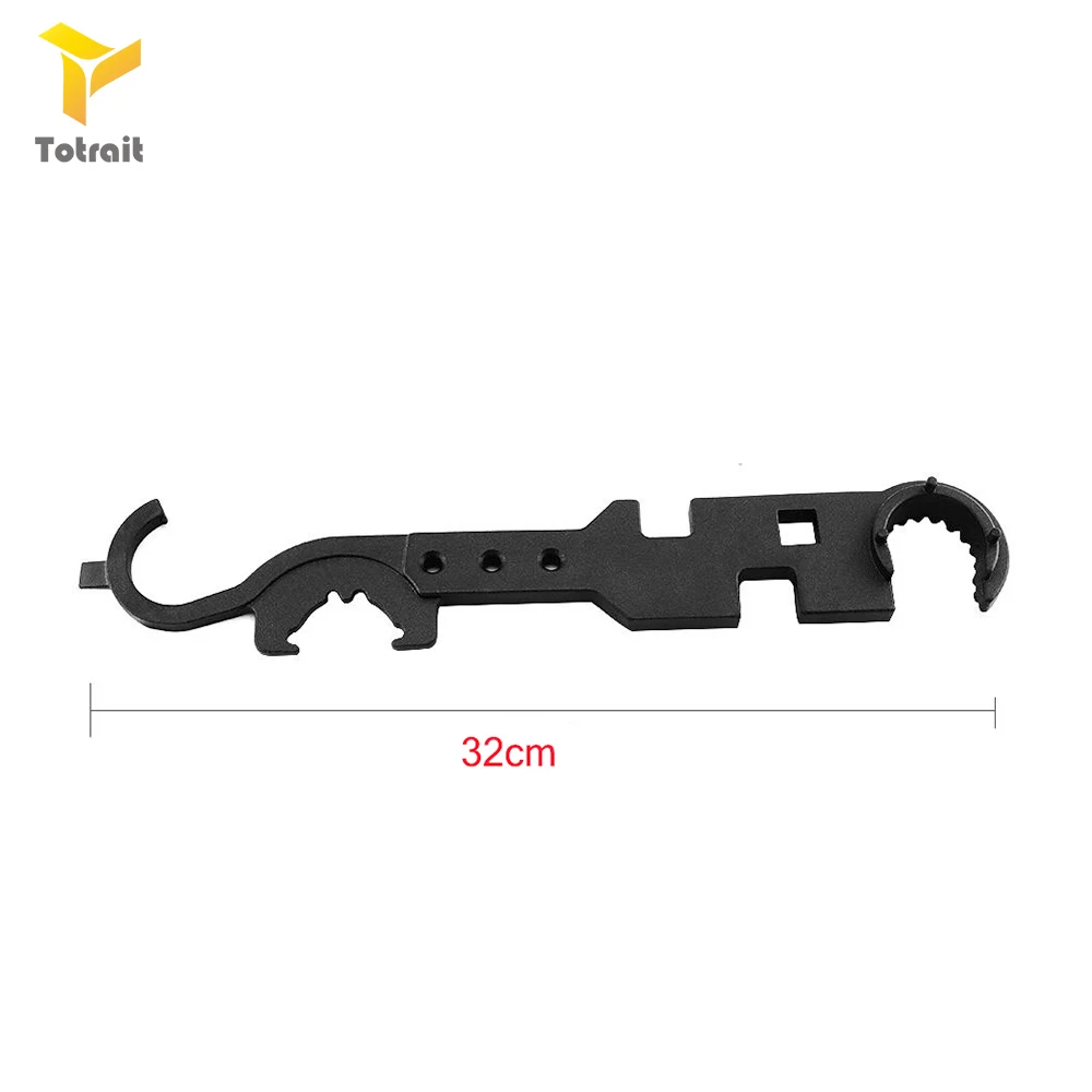 TOtrait тактический охотничий AR15/M4 M16 оружейный гаечный ключ комбинированный гаечный ключ Handguard инструмент шток баррель удалить сталь Углеродные аксессуары