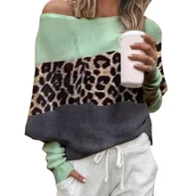 Adisputent 2020 Spring Contrast Color Women Sweater and Pullovers Casual Long Sleeve Pull Femme Off Shoulder Knitted Tops Jumper Adisputent 2020 Spring Contrast Color Women Sweater and Pullovers Casual Long Sleeve Pull Femme Off Shoulder Knitted Tops Jumper