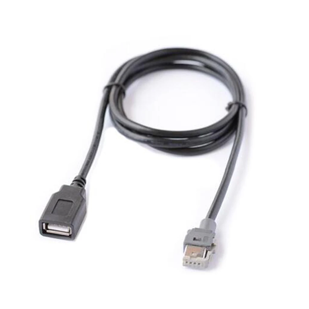 Copper Core 4-Pin Female to USB Female Charger Adaptor Cables for Hyundai Car Auto New