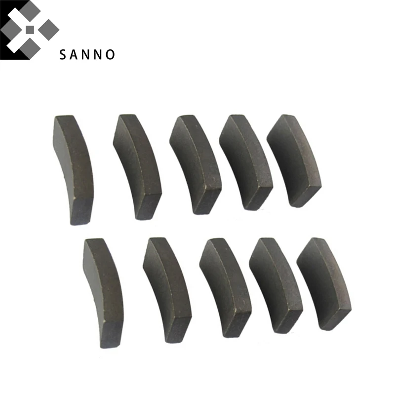 Flat tooth diamond core drill bit customize segment cutting teeth height 9mm for concrete, stone fast drilling, air conditioner (3)