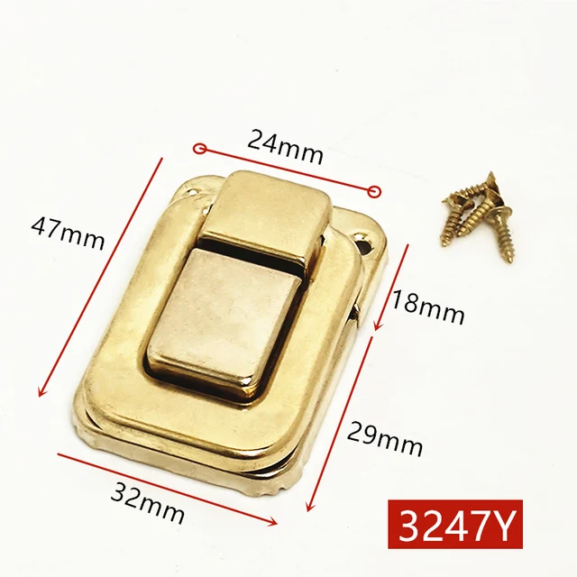 Gold 47x32mm