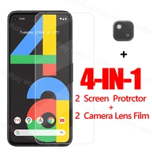 Vidro de cola completa para o protetor de tela do pixel 4a do google para o filme protetor de vidro moderado do telefone do pixel 4a 5g