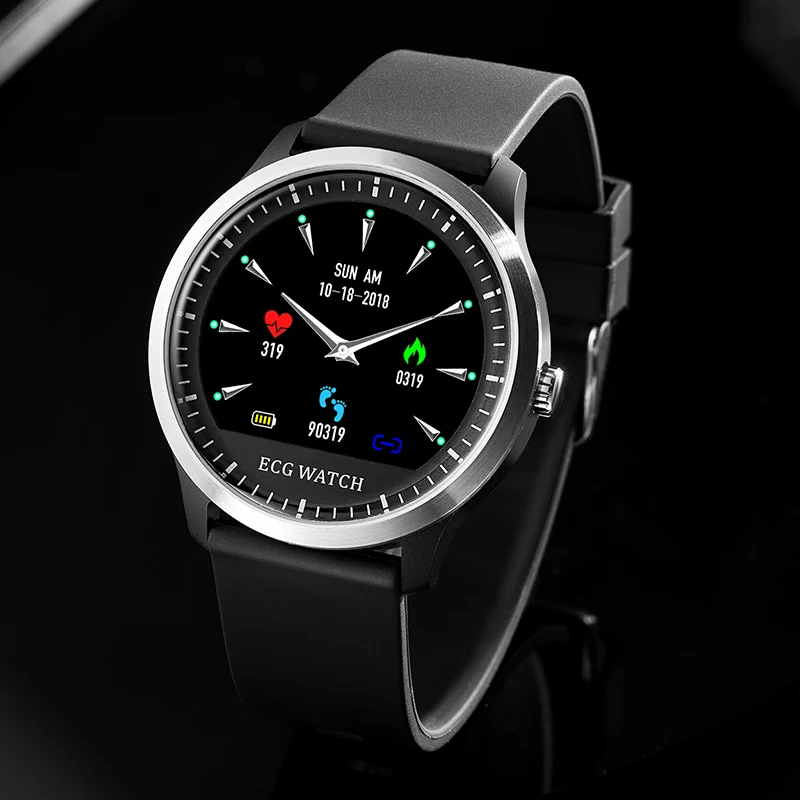 Lige Ecg Ppg Smart Watch Heart Rate Monitor Blood Pressure Smartwatch Ecg Display Sleep Fitness Tra-3