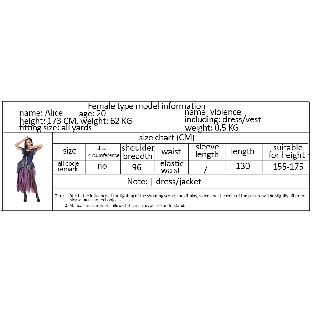 Halloween Costume Women Role Playing Evil Witch Role Playing New Devil Party Costume Black Hot Sale