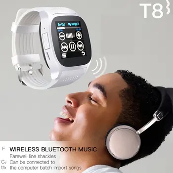 

T8 Smart Watch Wearable Device Camera Call Support SIM Card for Adult Children's Watches for Android for IOS
