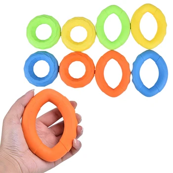 

1PC Strength Hand Gripper Grip Silicone Ring Hand Resistance Band Expander