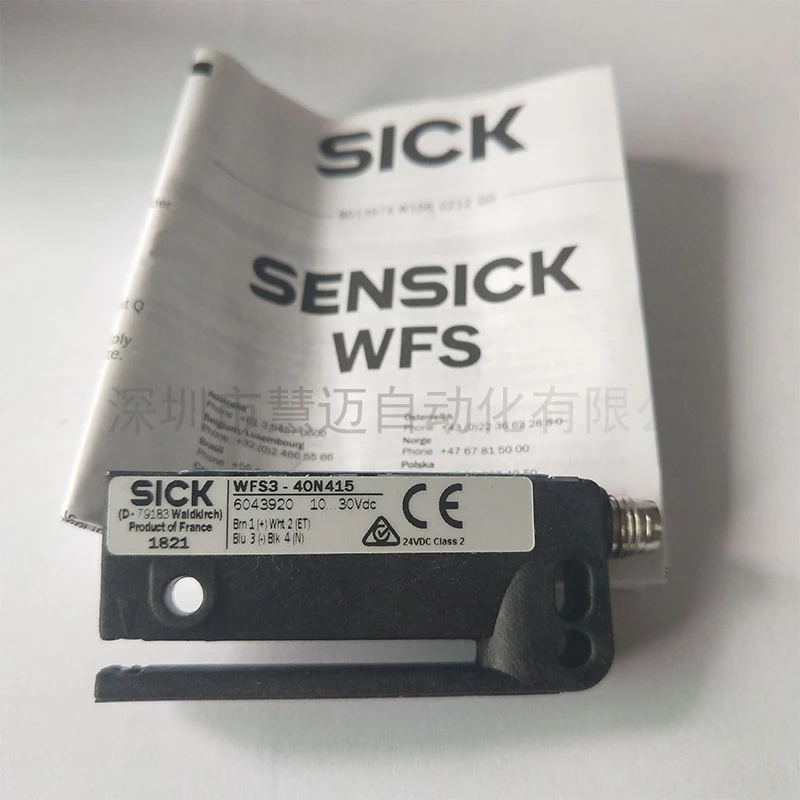 Паз датчик этикетки Электрический глаз 6043920 U тип датчика WFS3-40N415