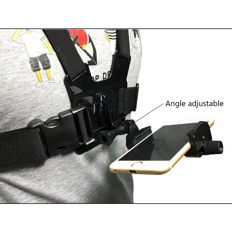 appareil photo prise en charge de lépaule et ceinture poitrine compatible avec PNJ Cam AEE S50 PRO Cam ST4K Harnais poitrine compatible avec fixation hapurs épaule single épaule vidéo AEE S70 PRO 