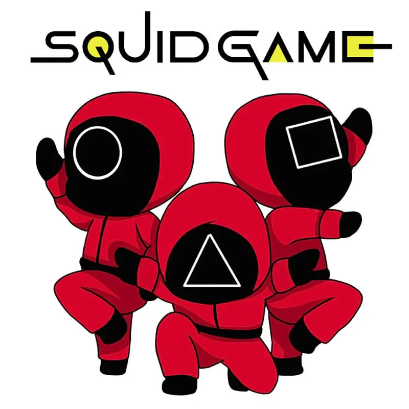 squid game patches on clothes
