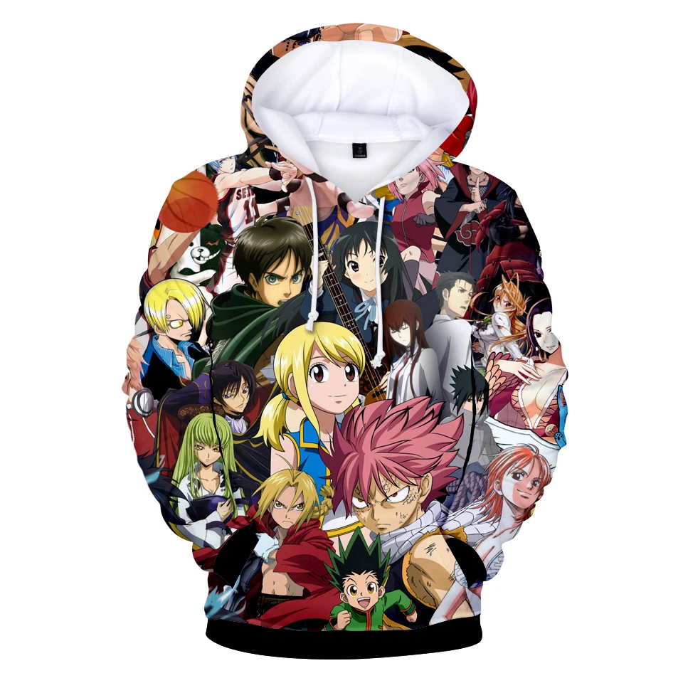 

Hot Sale Full range Fairy Tail Hoodie Sweatshirts Cosplay Harajuku Fairy Tail Sweatshirts High Quality Men/boys Clothing