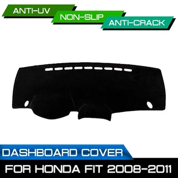 

Car Dashboard Mat Anti-dirty Non-slip for Honda FIT 2008 2009 2010 2011 Dash Cover Mat UV Protection Shade Sticker