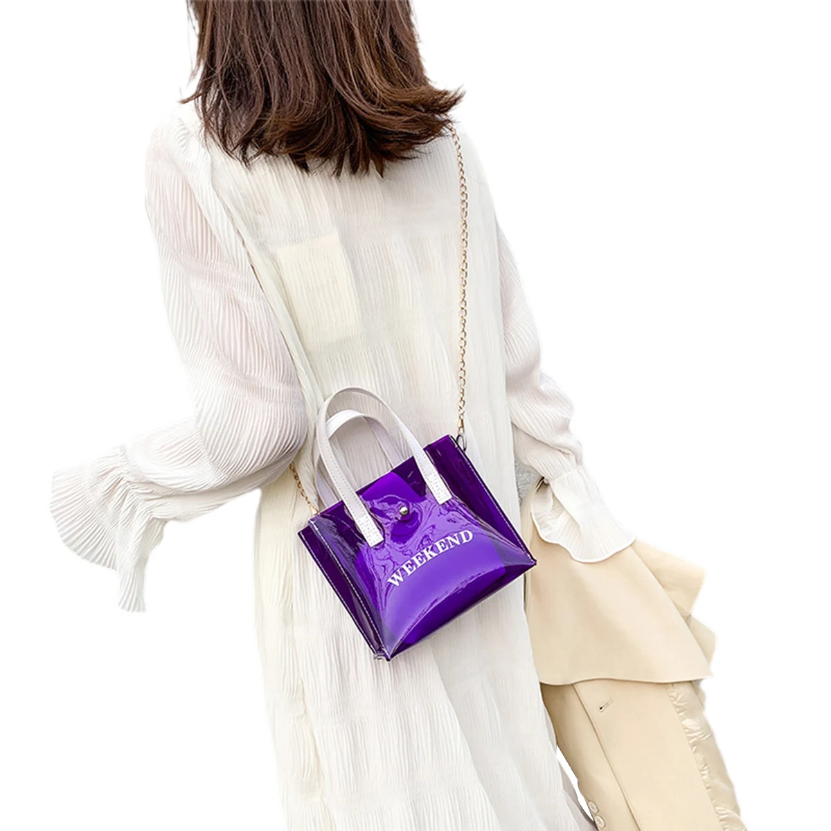 clear tote purse