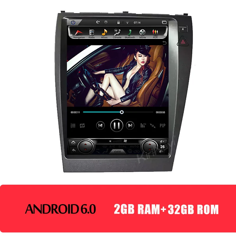 KiriNavi 12,1 ''1 Din Android 8,1 автомобильный Радио gps навигация для Lexus ES ES240 ES350 автомобильный Dvd мультимедийный плеер 2006-2012 wifi 4g - Цвет: android car radio