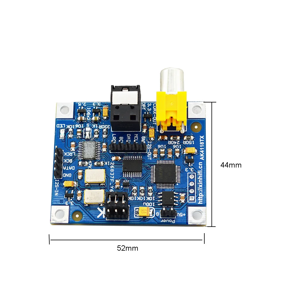 Lusya Ak4118 ies к коаксиальному волокну с ies выходной поддержкой 24bit 192K F8-003