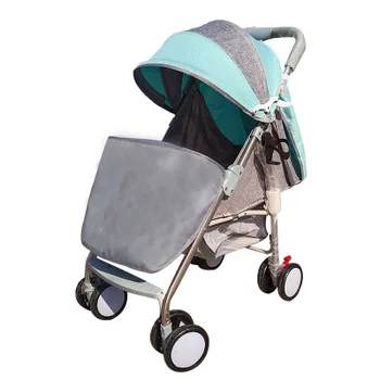 

Ultra-lightweight stroller folds up without taking up space ride and lay shock-absorbing four-wheeled stroller