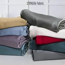 25 мм тяжелый шелк тутового шелкопряда атласная ткань супер ширина 280 см 110 ''для листов серый розовый цвета 2 метра для тестирования образцов