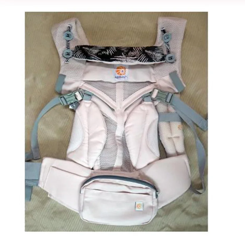 Omni 360 эргономичная переноска для младенцев, многофункциональная, дышащая, для новорожденных, удобное приспособление для переноски, слинг, рюкзак, детская коляска - Цвет: OMNI summer pink