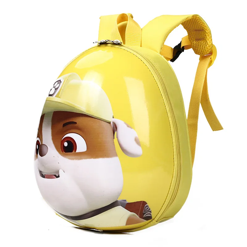 Rubble С принтом из мультфильма «Щенячий патруль с изображением мультипликационных персонажей для детей яичной скорлупы сумка для школы и детского сада детский безопасный ЕВА Милый Рюкзак для детская одежда для отдыха для мальчиков и девочек, подарок на день рождения Рождество - Цвет: Rubble