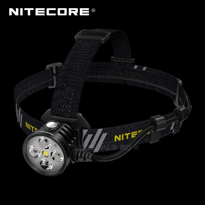 Wireless Control & Adjustable E-focus NITECORE HU60 1600 Lumens USB Powered Elite Headlamp with Spotlight / Floodlight