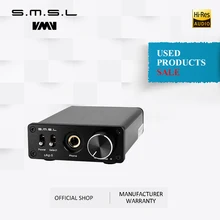 Подержанные продукты SMSL SAP II усилитель для наушников TPA6120A2 большая мощность Hi-Fi Fidelity стерео усилитель для наушников с 2 переключателями входов