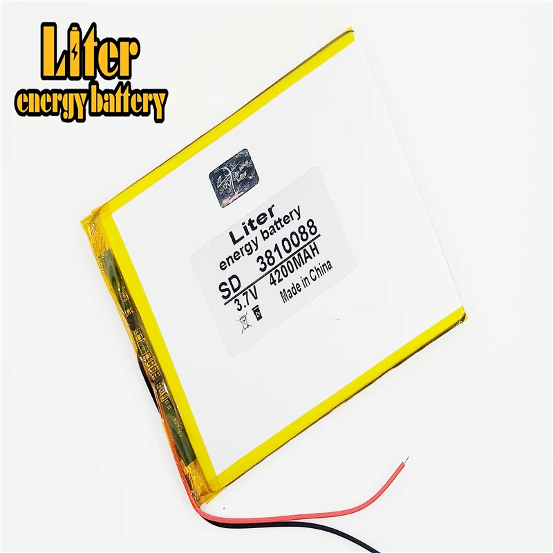 3810088 3.7v 4200mah 3888100 3590100 Lithium Polymer Tablet Battery