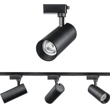 Прямая с фабрики светодиодный светильник 20 Вт COB Точечный светильник высокого качества двухпроводной трек Точечный светильник для магазина supermarkt