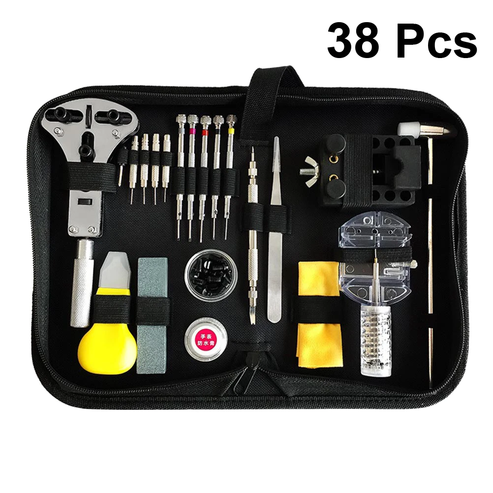 38 шт. Набор для ремонта часов набор для ремонта часов для ежедневного использования ремонт и обслуживание часов ремонт часов