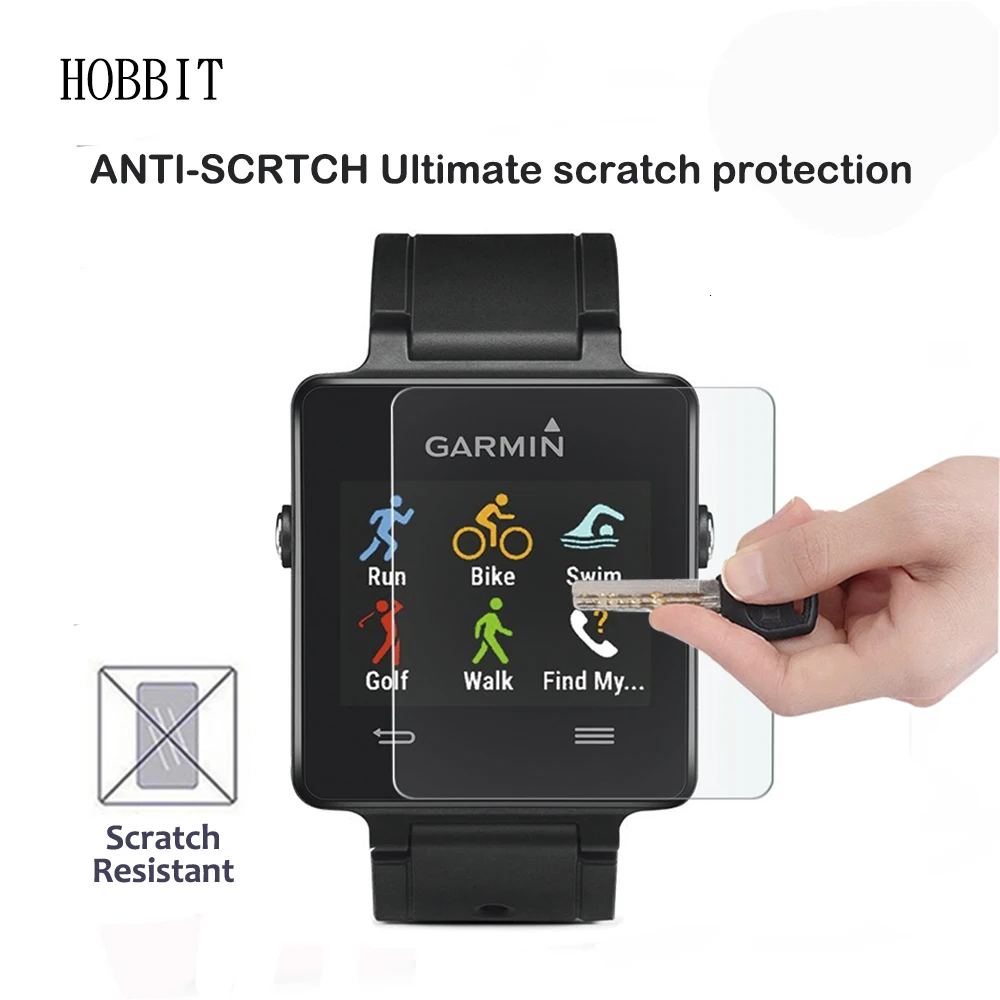 2 упаковки для Garmin Vivoactive 0,3 мм 2.5D защита экрана из закаленного стекла для Vivoactive gps SmartWatch Защита от царапин прозрачная пленка