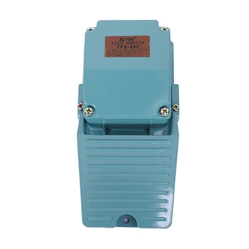

New-Metal Momentary Contact Antislip Pedal Industrial Foot Footswitch AC 250V 15A