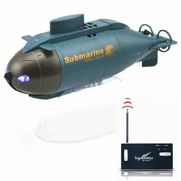 

Golden Light 777-216 Mini Remote Control Boat Six-Channel Wireless Rechargeable Remote Control Submarine Water Toys