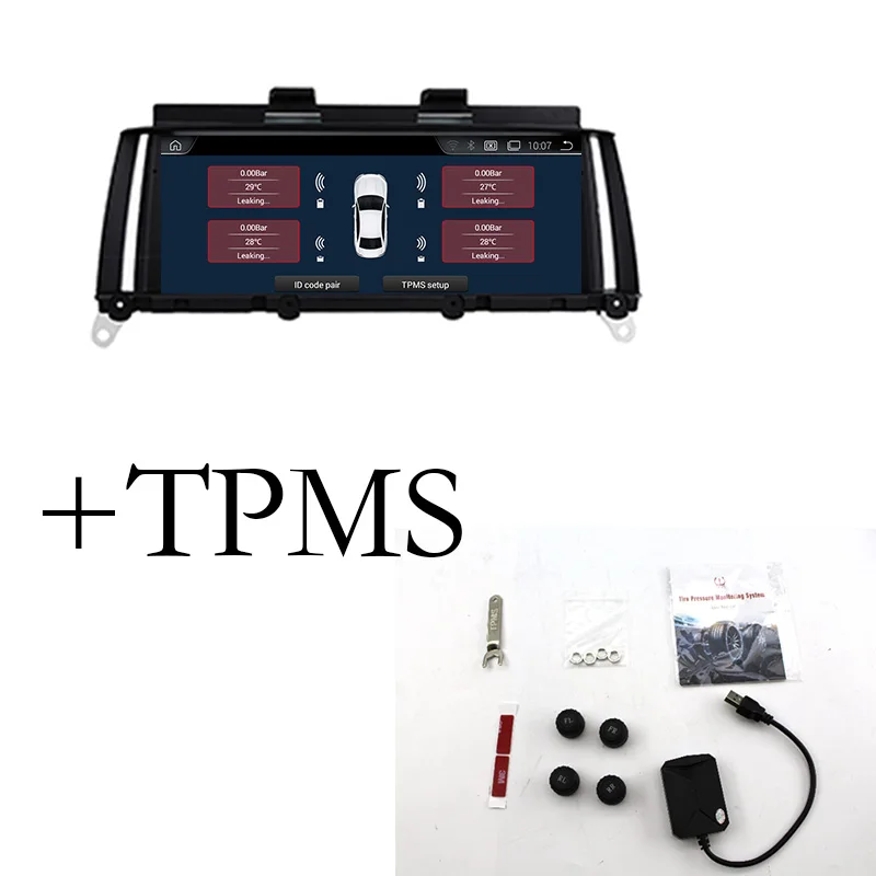 Liandlee Car Multimedia GPS Audio Radio Stereo For BMW X3 F25 X4 F26 2013~2017 CarPlay TPMS For NBT System Navigation NAVI
