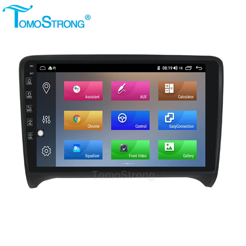 Автомобильный мультимедийный плеер TOMOSTRONG Android 10 для Audi TT MK2 8J 2006 2007 2008 2009 2010 2011 2012